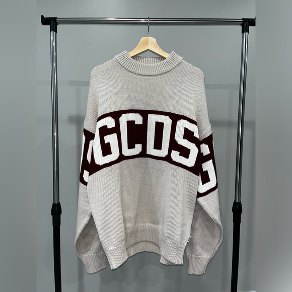 GCDS Off-White Knit Sweater - XXL - Brand New (No tags) - Picture 1 of 10